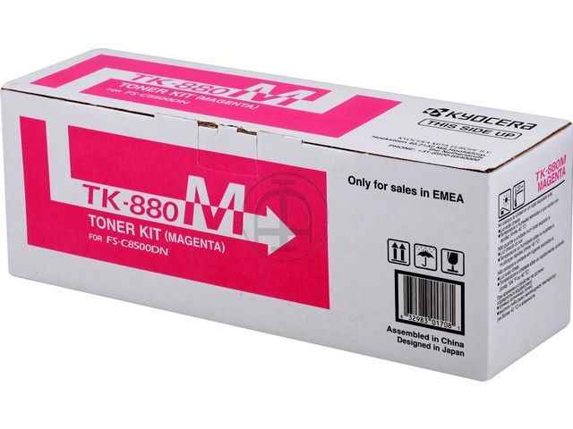 ORIGINAL Kyocera TK-880 M - Toner magenta