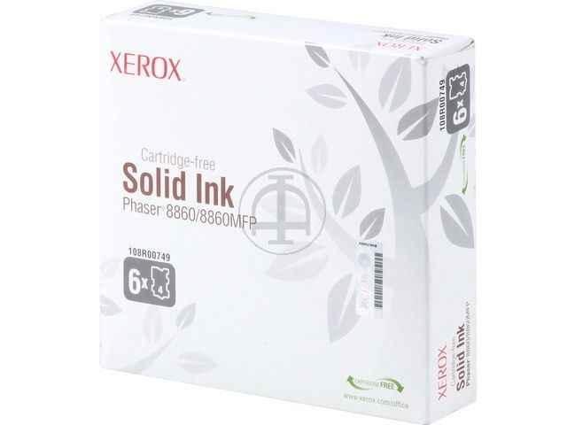 ORIGINAL Xerox 108R00749 / Phaser 8860 - Festtinte in Color-Stick schwarz
