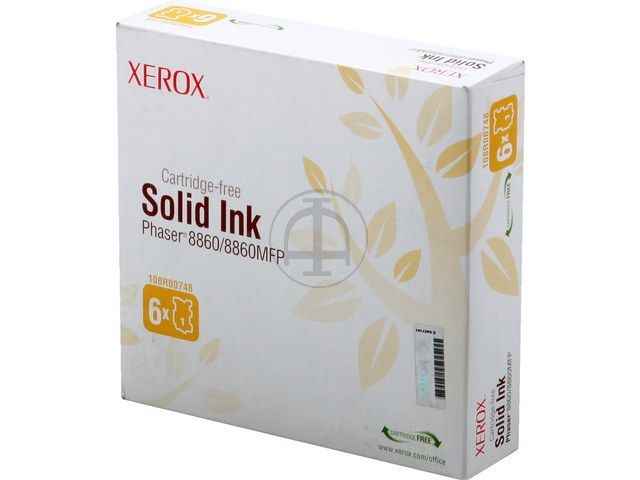 ORIGINAL Xerox 108R00748 / Phaser 8860 - Festtinte in Color-Stick gelb