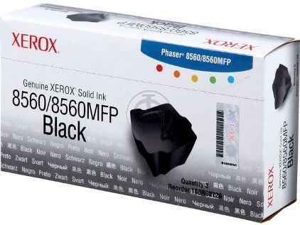ORIGINAL Xerox 108R00726 / Phaser 8560 - Festtinte in Color-Stick schwarz (3 Stix)