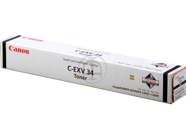 ORIGINAL Canon C-EXV 34 / 3782B002 - Toner schwarz