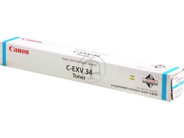 ORIGINAL Canon C-EXV 34 / 3783B002 - Toner cyan