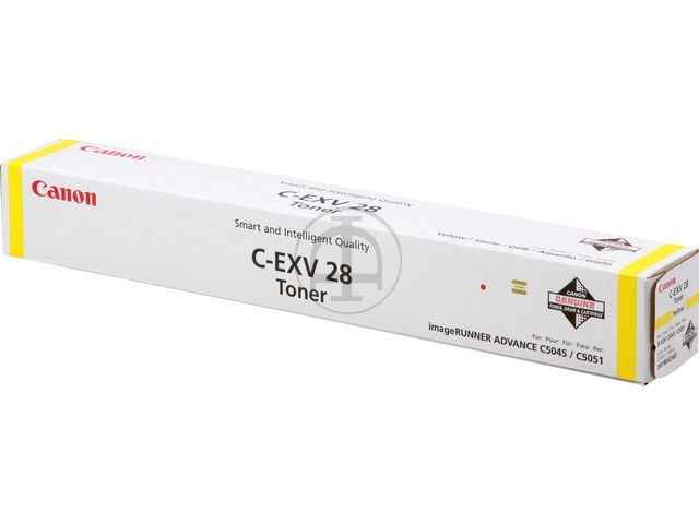 ORIGINAL Canon C-EXV 28 / 2801B002 - Toner gelb