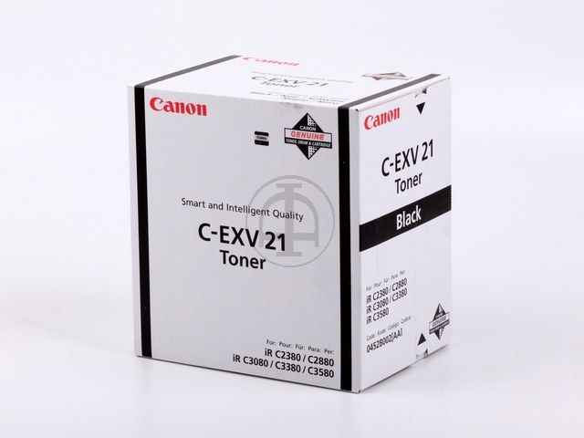ORIGINAL Canon C-EXV 21 / 0452B002 - Toner schwarz