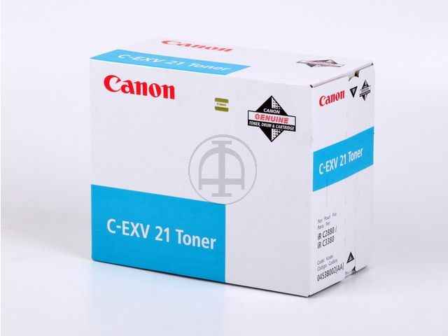 ORIGINAL Canon C-EXV 21 / 0453B002 - Toner cyan