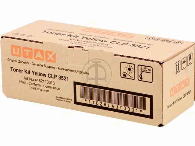ORIGINAL Utax 44521-10016 - Toner gelb