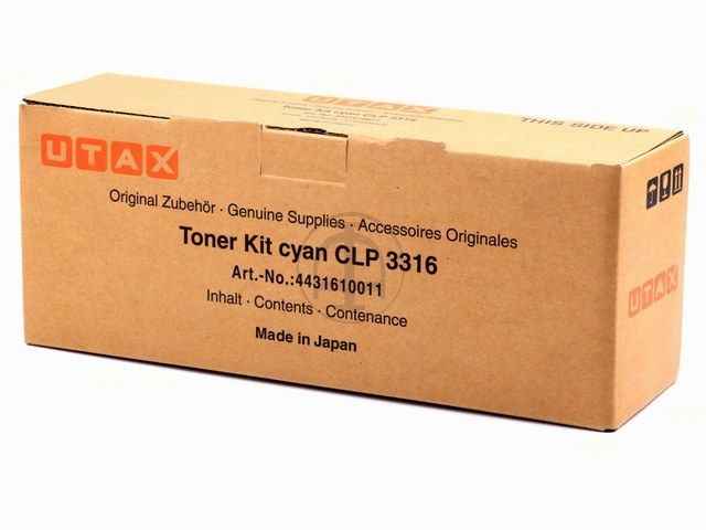 ORIGINAL Utax 44316-10011 - Toner cyan