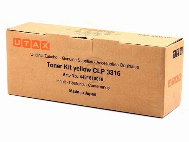 ORIGINAL Utax 44316-10016 - Toner gelb