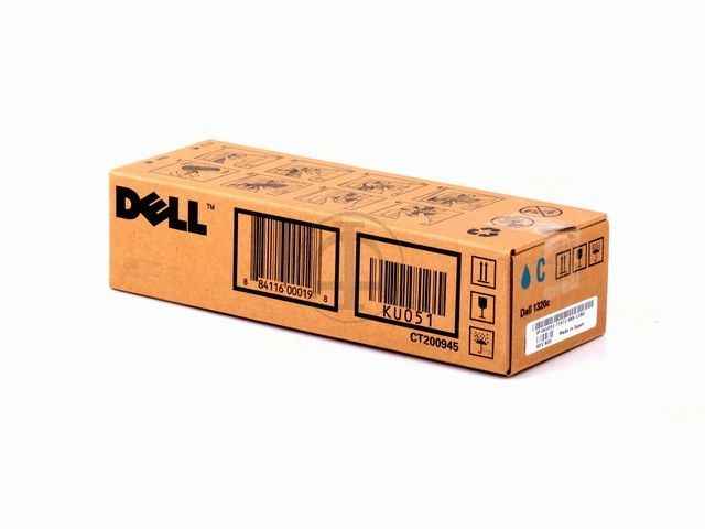 ORIGINAL Dell KU051 / 593-10259 - Toner cyan (High Capacity)