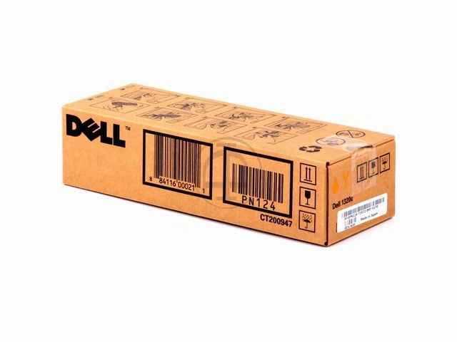 ORIGINAL Dell PN124 / 593-10260 - Toner gelb (High Capacity)