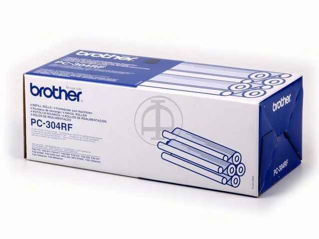 ORIGINAL Brother PC-304RF - Faxrollen 4er Pack