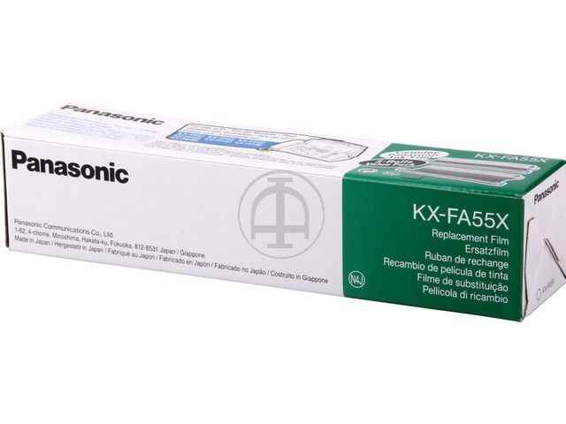 ORIGINAL Panasonic KX-FA55X - Faxrollen 2er Pack