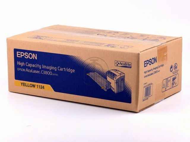 ORIGINAL Epson S051124 / C3800 Y - Toner gelb (High Capacity)