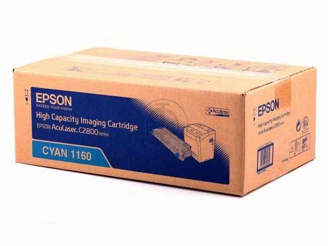 ORIGINAL Epson S051160 / C2800 C - Toner cyan (High Capacity)