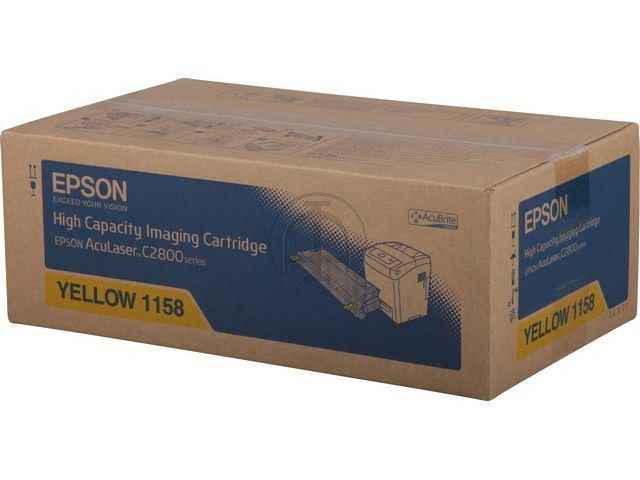 ORIGINAL Epson S051158 / C2800 Y - Toner gelb (High Capacity)