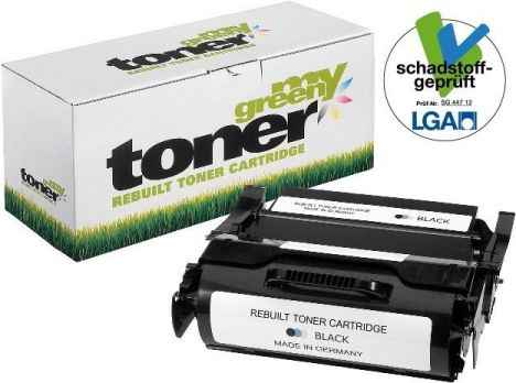 MYGREEN Alternativ-Toner - kompatibel zu Lexmark X654X11E - schwarz (Extra High Capacity)