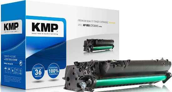 KMP Alternativ-Toner - kompatibel zu HP 80X / CF280X - (H-T164) - schwarz (High Capacity)
