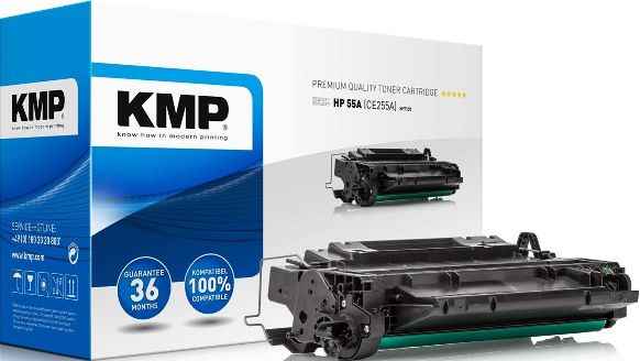 KMP Alternativ-Toner - kompatibel zu HP 55A / CE255A - (H-T131) - schwarz