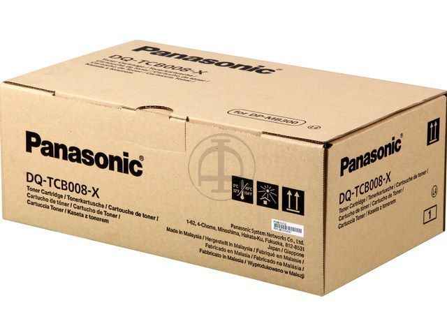 ORIGINAL Panasonic DQ-TC B 008 - Toner schwarz