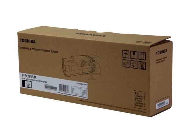 ORIGINAL Toshiba T-FC34EK / 6A000001530 - Toner schwarz