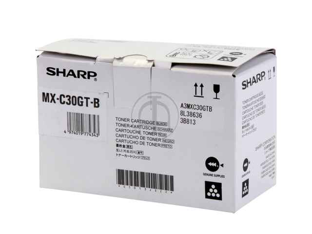 ORIGINAL Sharp MXC-30GTB - Toner schwarz