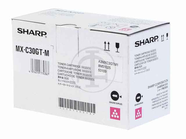 ORIGINAL Sharp MXC-30GTM - Toner magenta