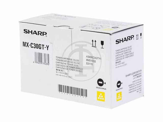 ORIGINAL Sharp MXC-30GTY - Toner gelb