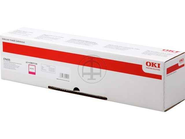 ORIGINAL OKI C9655 / 43837130 - Toner magenta