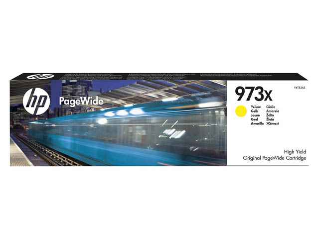 ORIGINAL HP 973X / F6T83AE - Druckerpatrone gelb