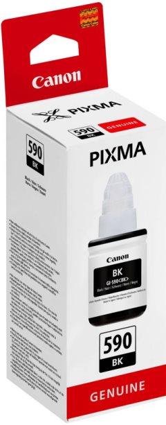 ORIGINAL Canon GI-590 BK / 1603C001 - Tinte schwarz