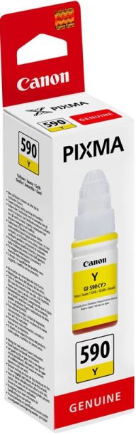 ORIGINAL Canon GI-590 Y / 1606C001 - Tinte gelb