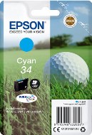 ORIGINAL Epson 34 / T34624010 - Druckerpatrone cyan