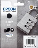 ORIGINAL Epson 35 / T35814010 - Druckerpatrone schwarz