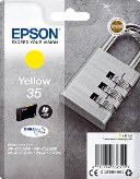 ORIGINAL Epson 35 / T35844010 - Druckerpatrone gelb