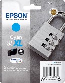 ORIGINAL Epson 35XL / T35924010 - Druckerpatrone cyan (High Capacity)