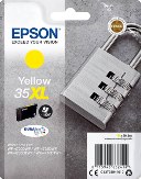 ORIGINAL Epson 35XL / T35944010 - Druckerpatrone gelb (High Capacity)