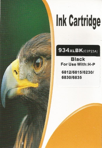 Druckerpatrone - alternativ zu HP 934XL / C2P23AE - schwarz (High Capacity)