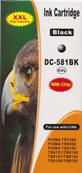Druckerpatrone - alternativ zu Canon CLI-581XXL BK - schwarz (Extra High Capacity)
