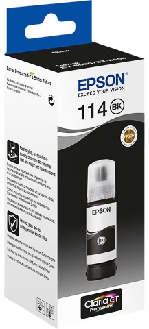 ORIGINAL Epson 114 - Tinte schwarz pigmentiert