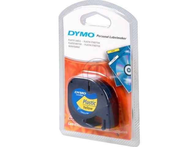 ORIGINAL Dymo S0721670 - 12mm breit- schwarz auf gelb - 91222