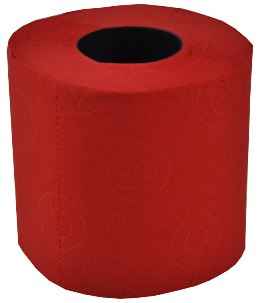 Toilettenpapier Renova - 6er Pack - rot