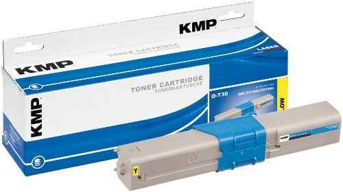 KMP Alternativ-Toner - kompatibel zu OKI C310 / 44469704 - (O-T30) - gelb