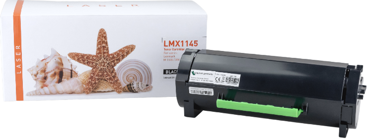 Alternativ-Toner - kompatibel zu Lexmark 24B6035 - schwarz