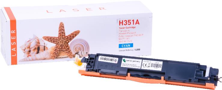 Alternativ-Toner - kompatibel zu HP 130A / CF351A - cyan