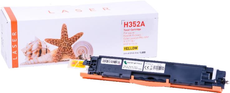 Alternativ-Toner - kompatibel zu HP 130A / CF352A - gelb