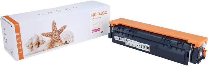 Alternativ-Toner - kompatibel zu HP 201X / CF403X - magenta (High Capacity)