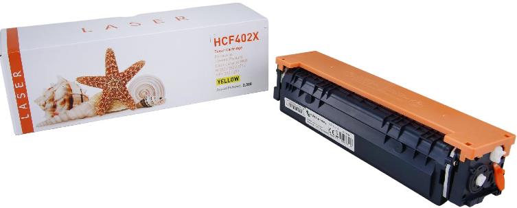 Alternativ-Toner - kompatibel zu HP 201X / CF402X - gelb (High Capacity)