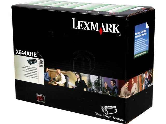 ORIGINAL Lexmark X644A11E - Toner schwarz
