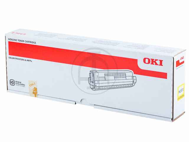 ORIGINAL OKI 45862814 / MC870 - Toner gelb
