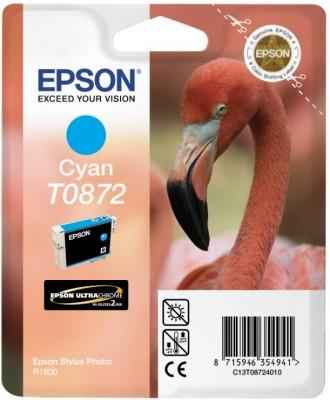 ORIGINAL Epson T0872  - Druckerpatrone cyan